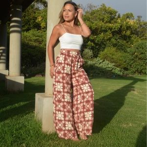 Hinas Treasures kukui quilt pants